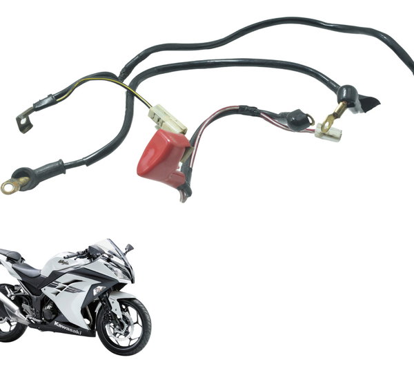 Cabo Bateria +/- Kawasaki Ninja 300 13-18 Original