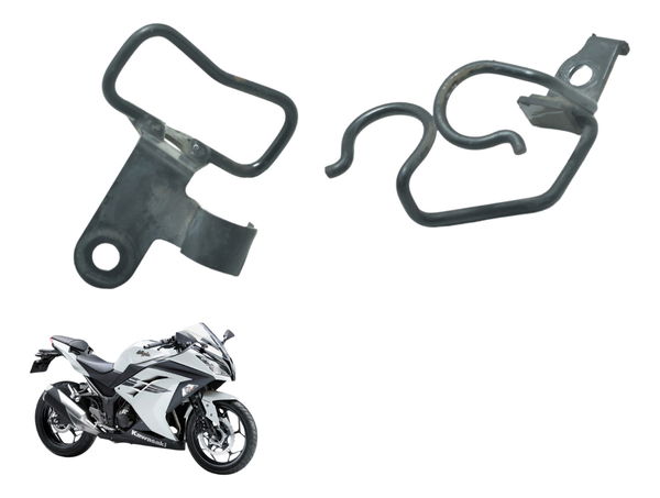 Par Guia Flexível Kawasaki Ninja 300 13-18 Original