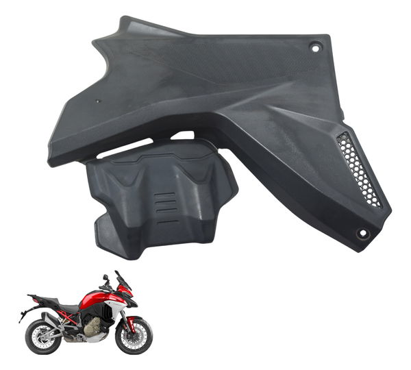 Carenagem Lateral Dir Quadro Ducati Multistrada V4 V4s 21-24 Preto