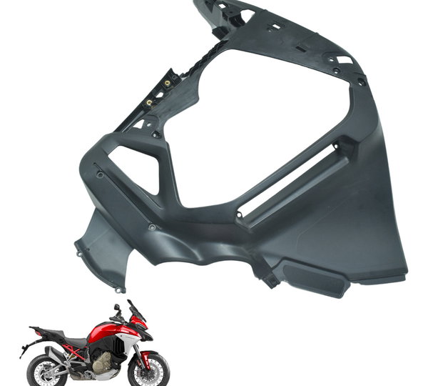 Carenagem Interna Esquerda Ducati Multistrada V4 V4s 21-24 Preto