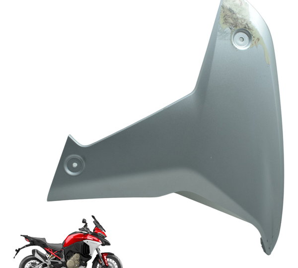 Carenagem Lateral Direi Ducati Multistrada V4 V4s 21-24 Cinza