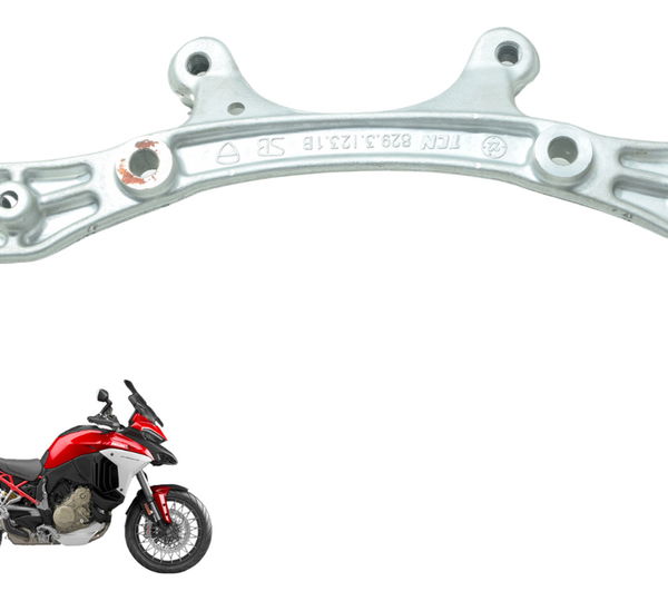 Suporte Chave Ignição Ducati Multistrada V4 V4s 21-24 Orig Prateado