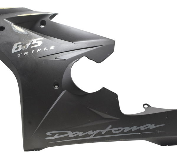 Carenagem Lateral Esquerda C/ Det Triumph Daytona 675r 09-12 Cinza