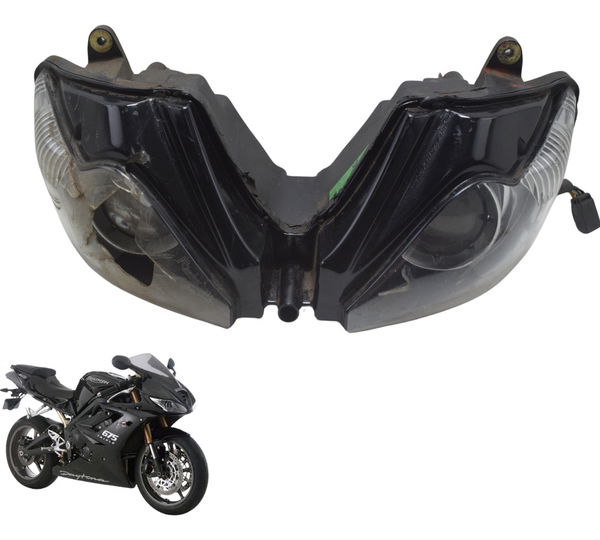 Farol C/ Avaria Triumph Daytona 675r 09-12 Original Direito