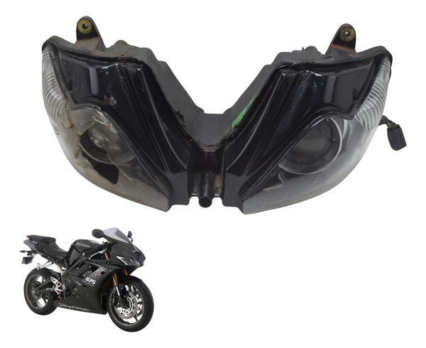 Farol C/ Avaria Triumph Daytona 675r 09-12 Original
