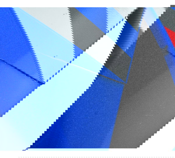 Carenagem Lateral Esq C/ Avaria Suzuki Gsx-r Srad 1000 11-16 Azul