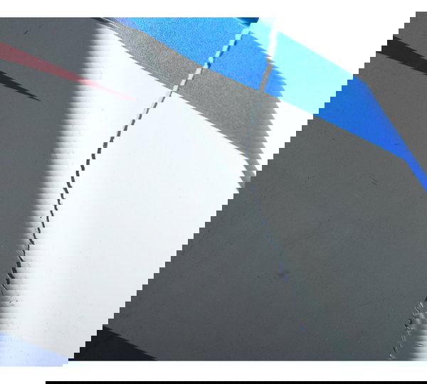 Carenagem Lateral Esq C/ Avaria Suzuki Gsx-r Srad 1000 11-16 Azul