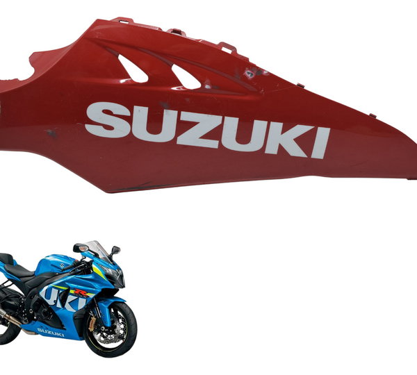 Spoiler Direito C/ Avaria Suzuki Gsx-r Srad 1000 11-16 Orig Vermelho