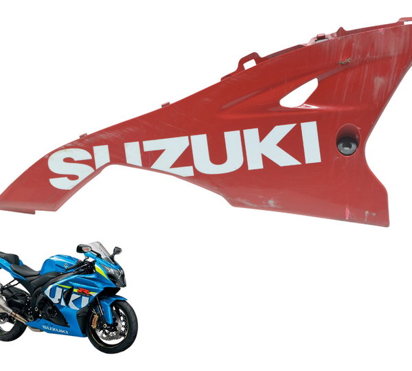 Spoiler Esquerdo Suzuki Gsx-r Srad 1000 11-16 Original Vermelho