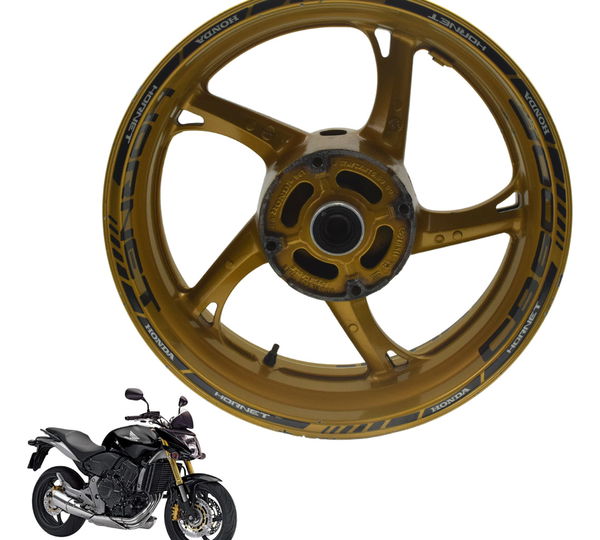 Roda Traseira S/ Abs Honda Cb 600f Hornet 08-11 Original