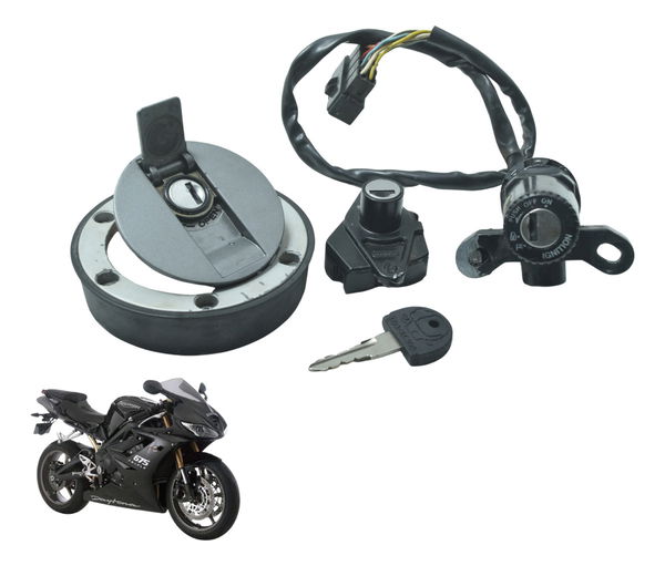 Kit Chave Ignição C/ Avaria Triumph Daytona 675r 09-12 Orig