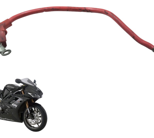 Cabo Positivo Bateria Triumph Daytona 675r 09-12 Original