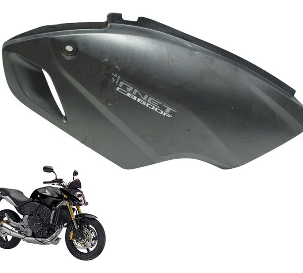 Carenagem Lateral Dir Avaria Honda Cb 600f Hornet 08-11 Orig Preto