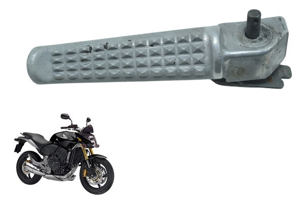 Pedaleira Traseira Esquerda Honda Cb 600f Hornet 08-11 Orig