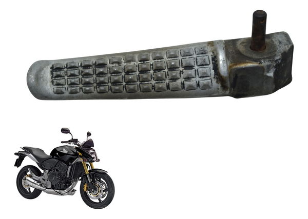 Pedaleira Tras Esq C/ Detalh Honda Cb 600f Hornet 08-11 Orig