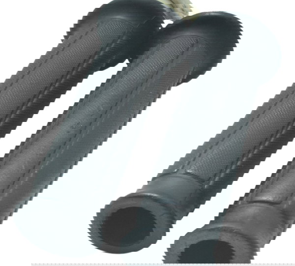 Par Manopla Honda Cb 600f Hornet 08-11 Paralelo Preto