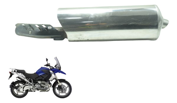 Ponteira Escape C/ Detalhes Bmw R1200 R 1200 Gs 08-12 Orig