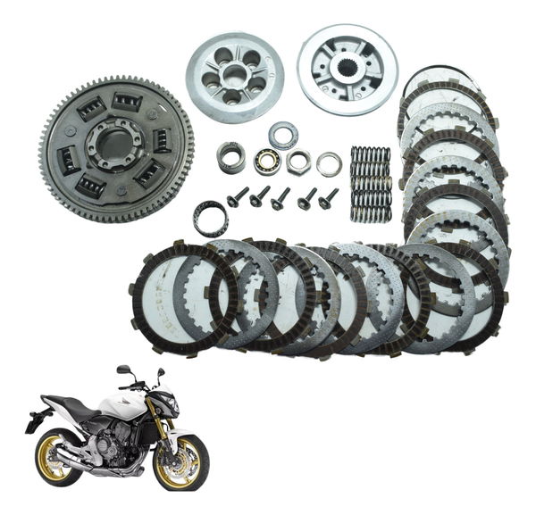 Embreagem Completa Honda Cb 600f Hornet 08-14 Original