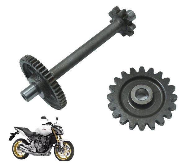 Engrenagem Redução Partida Honda Cb 600f Hornet 08-14 Orig