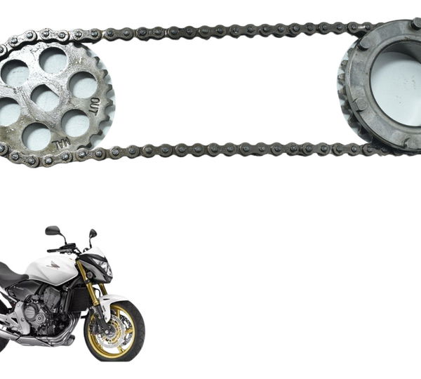 Engrenagem Corrente Bomba Óleo Honda Cb 600f Hornet 08-14