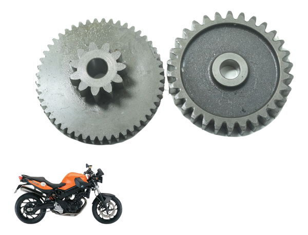 Par Engrenagem Redução Parida Bmw F 800 R 09-15 Original