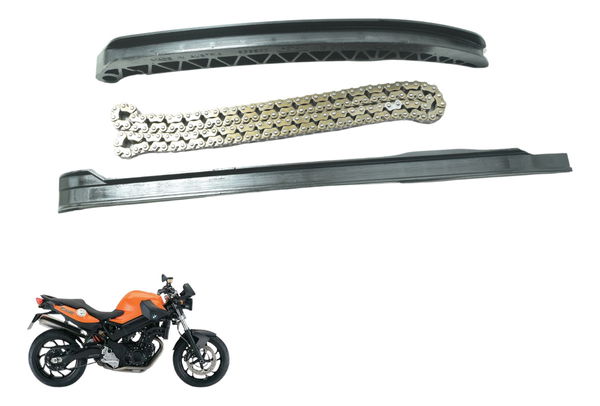 Kit Guia Tensor Corrente Comando Bmw F 800 R 09-15 Original