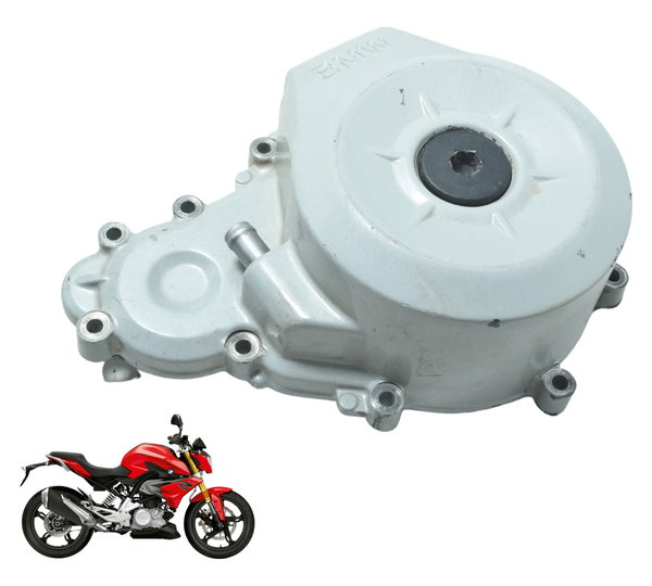 Tampa Estator Motor Esquerdo Bmw G 310 R 17-20 Original Cinza