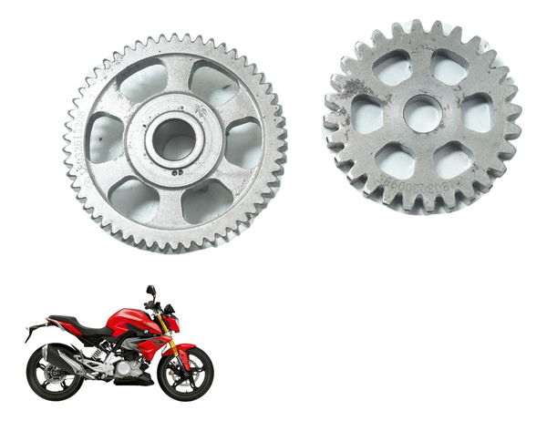 Par Engrenagem Redução Partida Bmw G 310 R 17-20 Original
