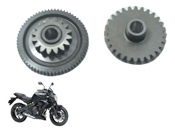 Engrenagem Redução Part Kawasaki Er 6n Versys 650 10-12 Orig