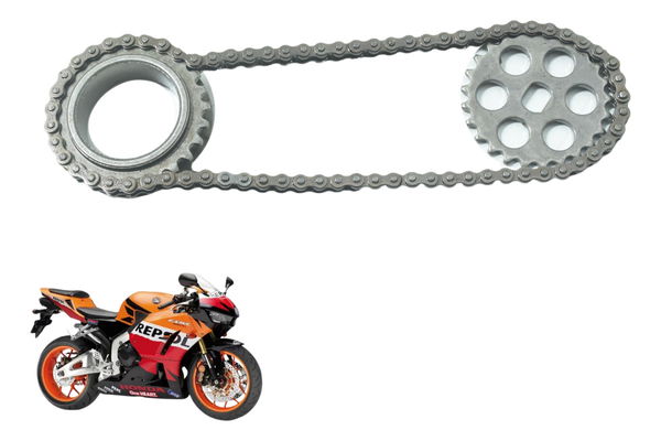 Corrente Engrenagem Bomba Óleo Honda Cbr 600 Rr 07-14 Orig