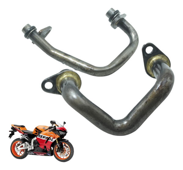 Par Conexão Óleo Honda Cbr 600 Rr 07-14 Original