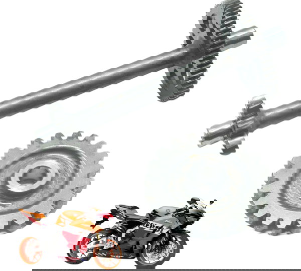 Par Engrenagem Redução Partida Honda Cbr 600 Rr 07-14 Orig