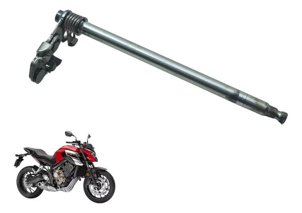 Eixo Seletor Marcha Honda Cb 650f 18-21 Original