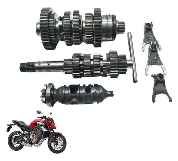 Caixa Marcha Câmbio Completa Honda Cb 650f 18-21 Original