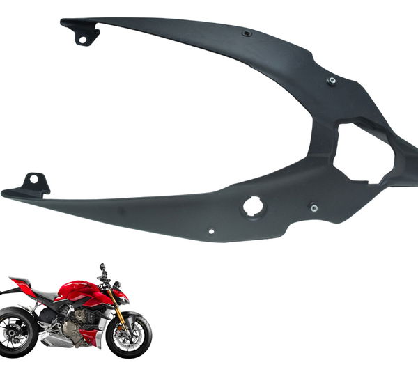 Acabamento Inferior Rabeta Ducati Streetfighter V4 V4s 21-24 Preto