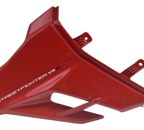 Carenagem Spoiler Lat Dir Ducati Streetfighter V4 V4s 21-24 Vermelho