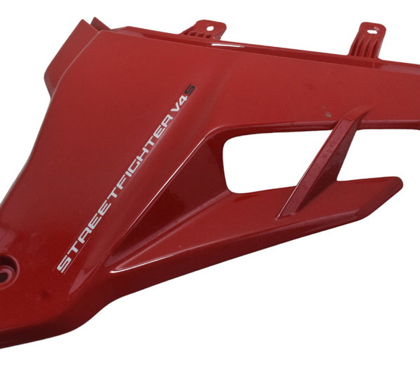 Carenagem Spoiler Lat Dir Ducati Streetfighter V4 V4s 21-24 Vermelho