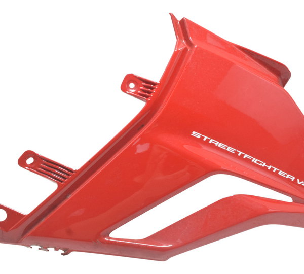 Carenagem Spoiler Lat Esq Ducati Streetfighter V4 V4s 21-24 Vermelho