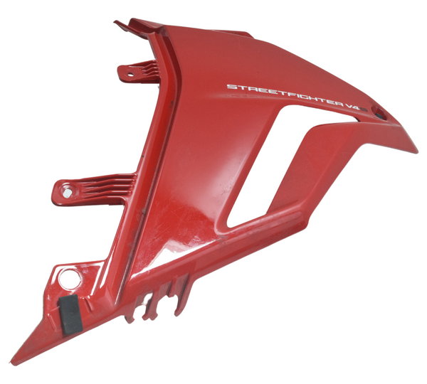 Carenagem Spoiler Lat Esq Ducati Streetfighter V4 V4s 21-24 Vermelho