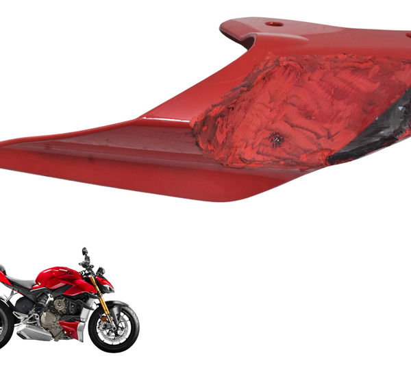 Carenagem Rabet Esq Avaria Ducati Streetfighter V4 V4s 21-24 Vermelho