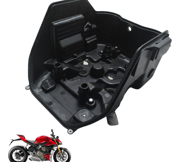 Tampa Inferior Caixa Ducati Streetfighter V4 V4s 21-24 Orig Preto