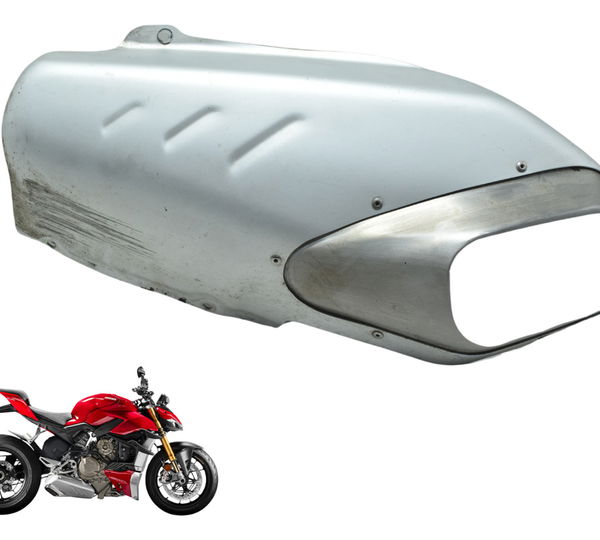Capa Ponteira Escape Esq Ducati Streetfighter V4 V4s 21-24