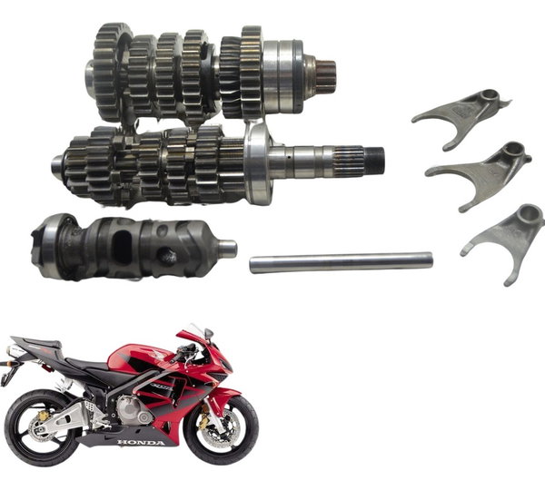 Caixa Marcha Cambio Completa Honda Cbr 600 Rr 03-06 Original