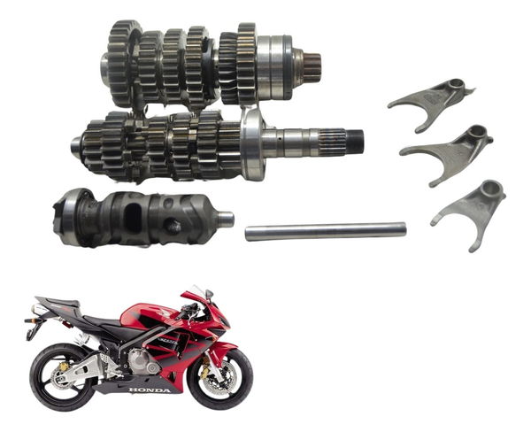 Caixa Marcha Cambio Completa Honda Cbr 600 Rr 03-06 Original