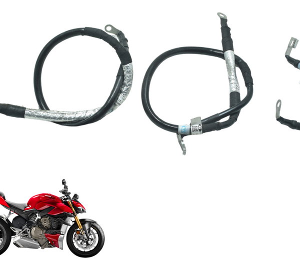 Cabos Bateria Ducati Streetfighter V4 V4s 21-24 Original