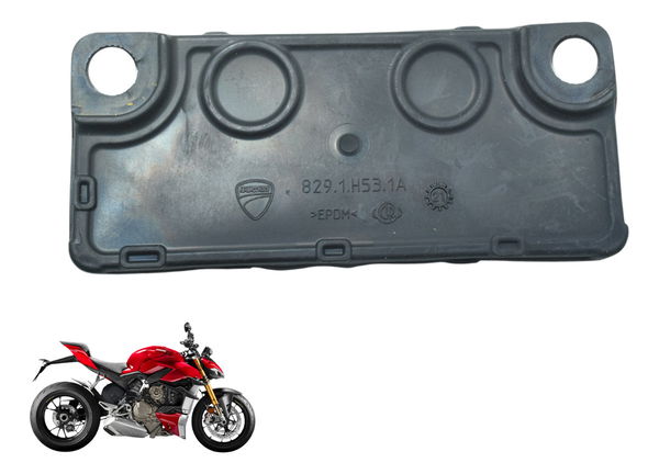 Capa Borracha Bateria Ducati Streetfighter V4 V4s 21-24 Orig