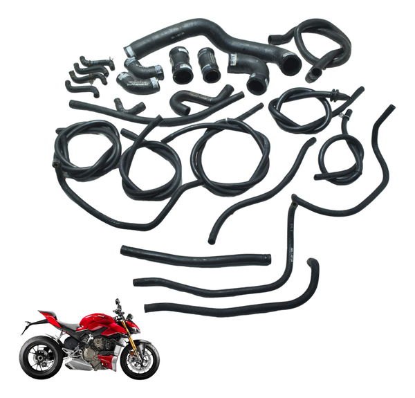 Kit Mangueiras Ducati Streetfighter V4 V4s 21-24 Original
