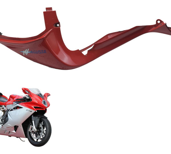 Carenagem Rabeta Direita C/ Avaria Mv Agusta F4 2012 Orig Vermelho