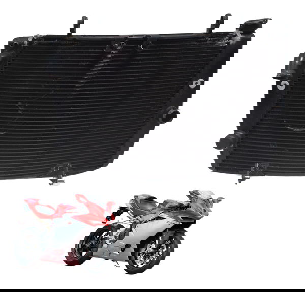 Radiador C/ Detalhes Mv Agusta F4 2012 Original