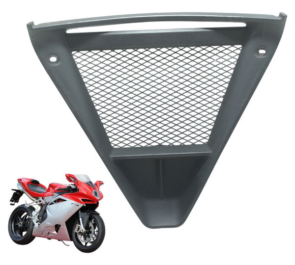 Grade Proteção Radiador Óleo Mv Agusta F4 2012 Original Preto